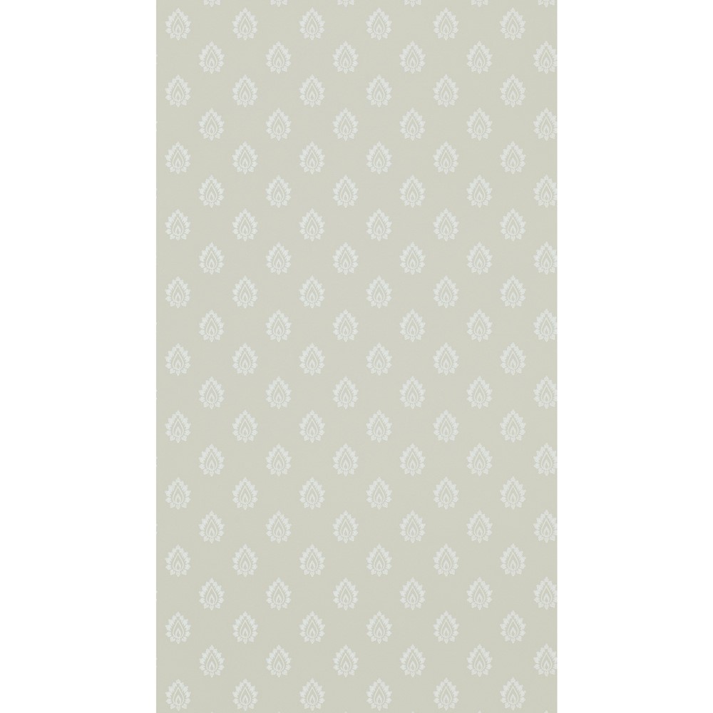 Florrie Wallpaper 214059 by Sanderson in Flax Grey